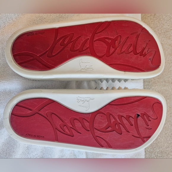 Christian Louboutin Studded Slides - Picture 11 of 13